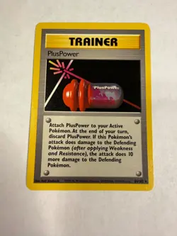 Base Set Pokemon TCG PlusPower nm - Image 1