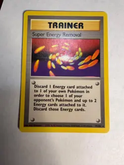 Base Set Pokemon TCG Super Energy Removal - Image 1