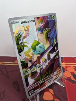 Pokemon TCG, Bulbasaur 143/142 Sv07: Stellar Crown, Near Mint Holofoil - Image 2
