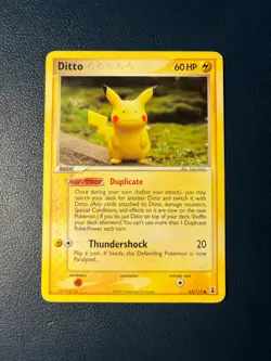 Pokemon TCG - Ditto (Pikachu) 063/113 Delta Species Regular - MP - Image 1