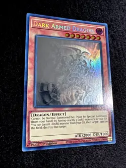🔥YUGIOH • DARK ARMED DRAGON • GHOST RARE • GFP2-EN179 • 1st EDITION • NM🔥 - Image 4