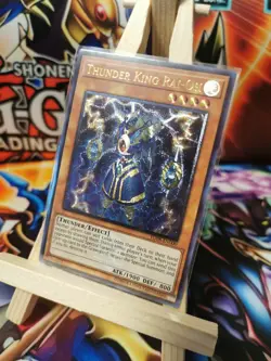 CUSTOM Buy 2, get 3rd for free Yugioh Thunder King Rai-Oh NM ULTIMATE RARE - Image 1