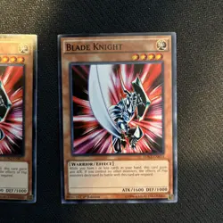 YuGiOh! 3x Blade Knight LDK2-ENK13 Legendary Decks II 1st Edition LP Playset - Image 4