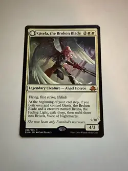 MtG Gisela, the Broken Blade Eldritch Moon Regular28/205 Near Mint - Image 1