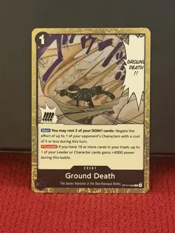 One Piece TCG Ground Death R The Azure Sea's Seven OP14-096 - Foil - Image 1