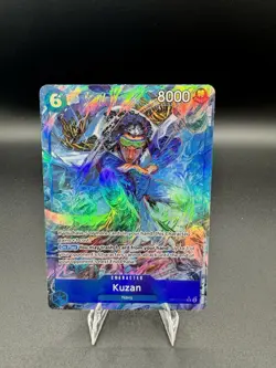 One Piece TCG Kuzan OP12-043 Alt Art English Legacy Of The Master NM - Image 1