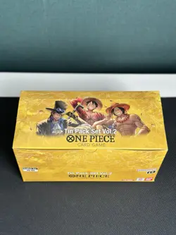 ONE PIECE TIN PACK SET VOL 2 - DISPLAY BOX 12 X - TS02 TS 2 DISPLAY ENG - Image 2