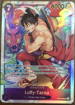 Luffy-Tarou - One Piece Starter Deck 18: PURPLE Monkey.D.Luffy ST18-005 NM/NM+ - Image 3