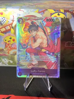 One Piece ST18-005 Luffy-Tarou SR Starter Deck 18 Holo Foil English Near Mint - Image 1