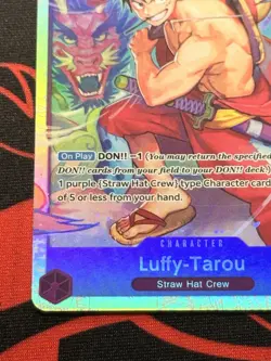 One Piece ST18-005 Luffy-Tarou SR Starter Deck 18 Holo Foil English Near Mint - Image 5