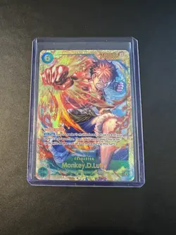 OP13-118 Monkey D. Luffy SEC One Piece TCG Carrying On His Will - Image 1
