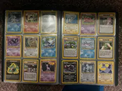 Wotc Pokemon Card Collection Lot Binder Holos Rares Hits Vintage Base Set TCG - Image 3