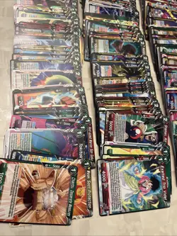 Dragon Ball Super Card Game - Mixed Lot / Bulk Cards - Used - Various Characters - Image 2