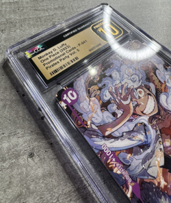 One Piece TCG Monkey D Luffy CGC 10, Promo Pirates Party Vol. 5 P-041 2023 (1) - Image 5
