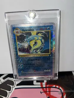 Pokemon Cards: Legendary Collection Reverse Holo: Gyarados 12/110 HP - Image 1