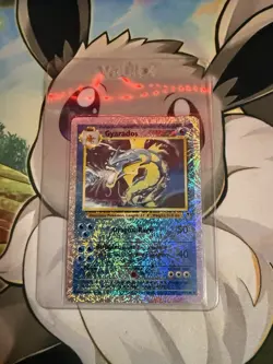 Pokemon TCG Gyarados Reverse Holo Rare Legendary Collection 12/110 MP/LP - Image 1