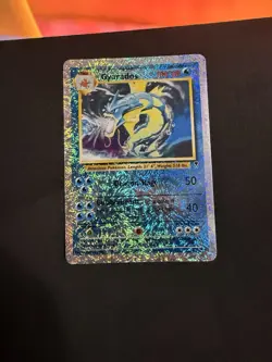 Pokemon TCG Gyarados Reverse Holo Rare Legendary Collection 12/110 MP/LP - Image 2