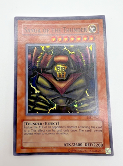 Vintage Yu-Gi-Oh! Sanga Of The Thunder (MRD-025 Unlimited Super Rare) Mod Play - Image 1