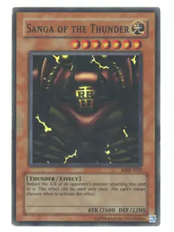 Sanga of the Thunder Metal Raiders MRD-025 Unlimited Super Rare Yu-Gi-Oh! TCG - Image 1