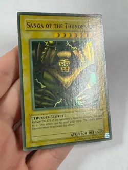 Yugioh Sanga of the Thunder MRD-025 Super Rare Heavy Fade Unlimited NM - Image 5