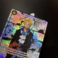 2025 ONE PIECE ENGLISH OP13-120 CARRYING ON HIS WILL MANGA ALTERNATE ART SABO! - Image 3
