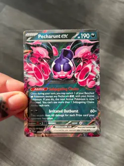 Pokemon TCG Pecharunt EX Holo Double Rare Card 039/064 Shrouded Fable - Image 3