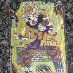Dragon Ball Super card Final Showdown Son Goku TB3-035 SPR DBS Super Rare - Image 1