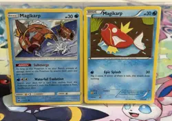 Magikarp Lot x 10 Pokemon TCG Cards XY Sun & Moon Holo And Reverse & Common - Image 4