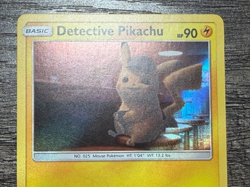 POKEMON CARD HOLO DETECTIVE PIKACHU SM190 PROMO 2019 LP - Image 2