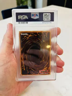 2003 YU-GI-OH! JAR OF GREED LON-047 1ST EDITION SUPER RARE FOIL CARD PSA 9 MINT - Image 3