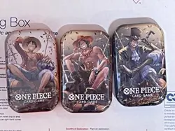 ONE PIECE CARD GAME - TIN PACK RANDOM ART VOL. 2 (TS-02, OP13) READY TO SHIP - Image 1