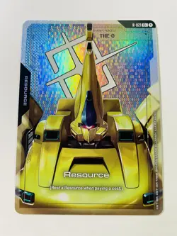 Gundam Zeta THE O Foil Resource R-021 C+ Alt Art GD03 Steel Requiem Card Game - Image 3