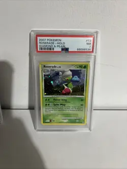 Pokemon TCG Roserade Holo Rare Card Diamond & Pearl 13/130 WITH SWIRL - Image 1