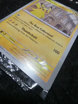 Pikachu at the Museum - Natural History Museum Jumbo Card. Slight tear package - Image 3
