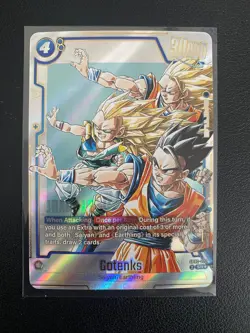 Gotenks - SB02-022 Alternate Art Manga Booster 02 Dragon Ball Card English (NM) - Image 1