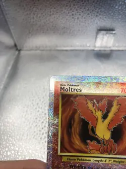 Moltres Reverse Holo 2002 Legendary collection Pokemon card 30/110 - Image 2
