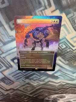 Borderless Foil Solitude Modern Horizons 2 - Indents & Scratches Please See Pics - Image 3