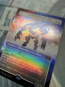 Borderless Foil Solitude Modern Horizons 2 - Indents & Scratches Please See Pics - Image 5