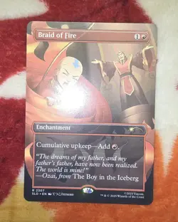 MTG - SLD - Braid of Fire #2307 - Regular Near Mint - Image 1