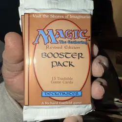 1994 MAGIC the GATHERING REVISED EDITION BOOSTER PACK MTG New FACTORY SEALED 742818067003 - Image 1
