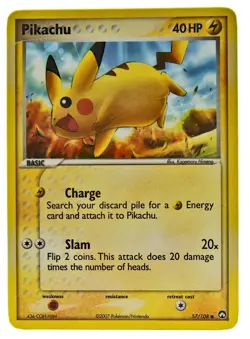 Pikachu 57/108 Common Non Holo EX Power Keepers NM+ With eBay Shipping 1a - Image 3