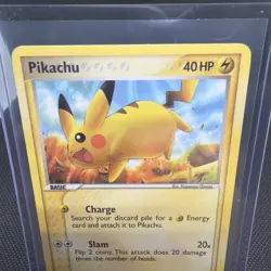 Pokemon TCG Pikachu 57/108 Non Holo EX Power Keepers 2007 Near Mint - Image 2