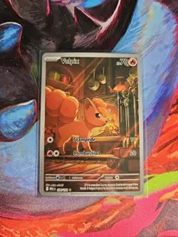 2025 Pokemon Mega Evolution Vulpix Illustration Rare #138/132 - Image 1