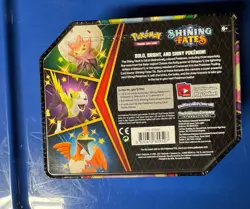 Pokemon Shining Fates V Tins Set Of 3 Tins Boltund, Eldegoss, & Cramorant SEALED - Image 5