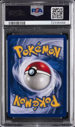 2000 POKEMON GYM CHALLENGE HOLO-CORRECTED SYMBOL #2 BLAINE'S CHARIZARD PSA 8 - Image 2