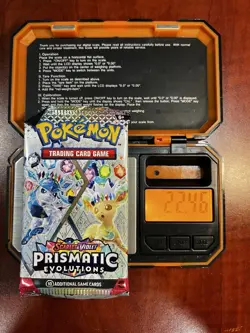 HEAVY 22.46g! Pokemon Prismatic Evolutions Booster Pack Sealed! - Image 1