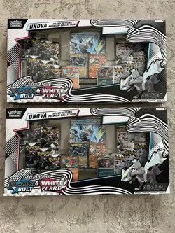 Pokemon Unova Heavy Hitters Premium Collection 2 Sealed Boxes, Promo, Booster - Image 1