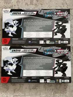 Pokemon Unova Heavy Hitters Premium Collection 2 Sealed Boxes, Promo, Booster - Image 2