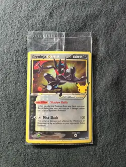 Greninja Gold Star SWSH144 Black Star Promo Celebrations ETB Sealed NM - Image 1