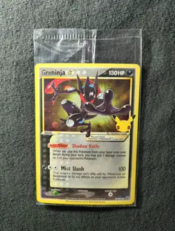 Greninja Gold Star SWSH144 Black Star Promo Celebrations ETB Sealed NM - Image 5